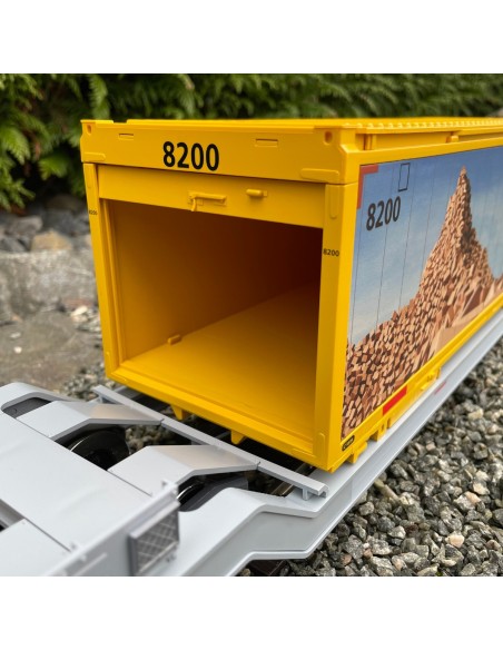 Vagón mercancías portacontenedores